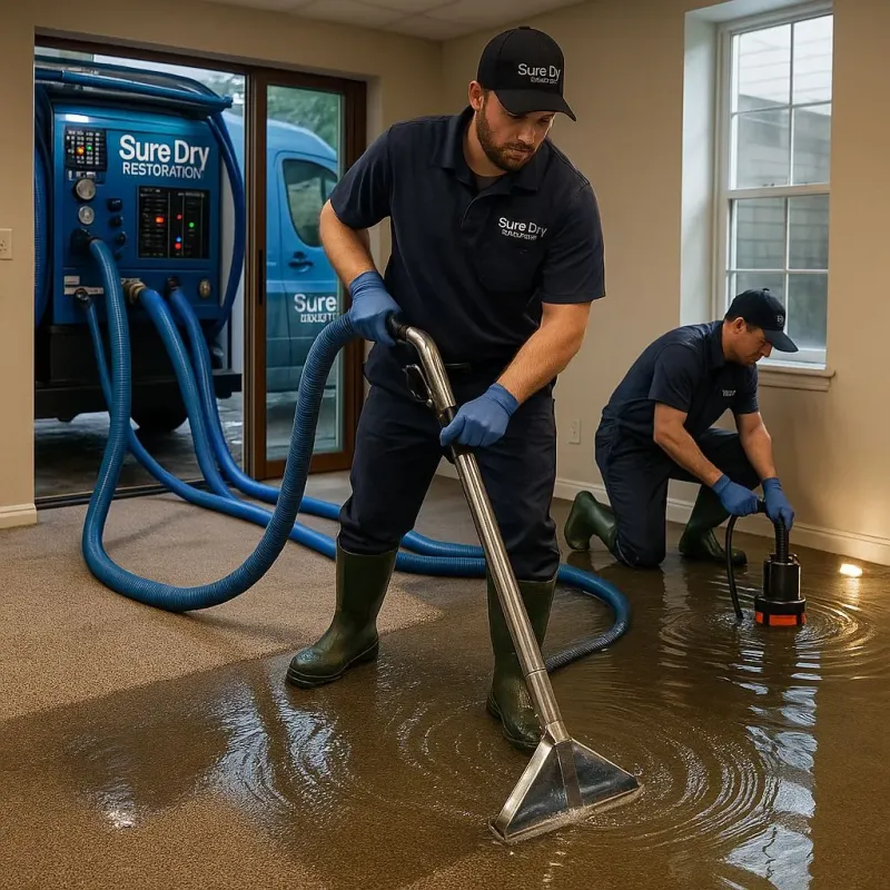 Water Extraction and Removal process in Fort Madison, IA